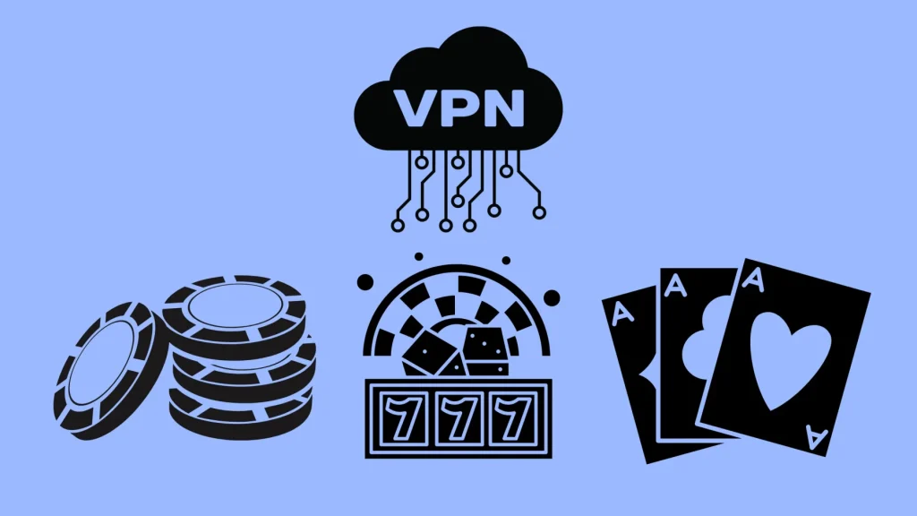 користење VPN за онлајн коцкање карти чипови