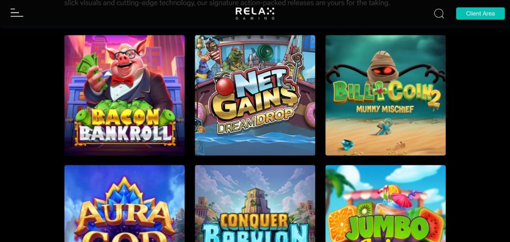 Relax Gaming казина онлајн слотови