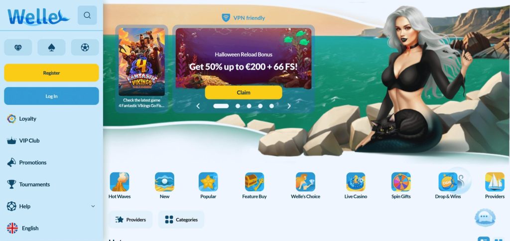 најсреќни казина wellecasino