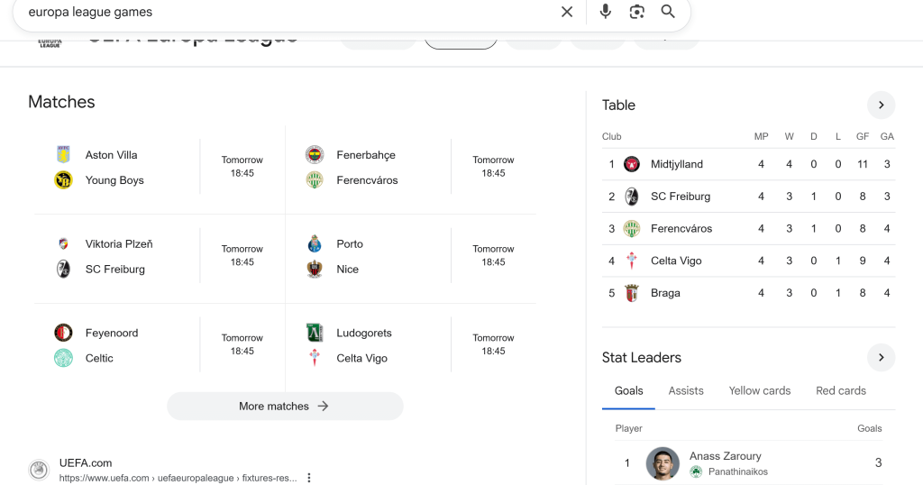 фудбалска магија неделава европска лига