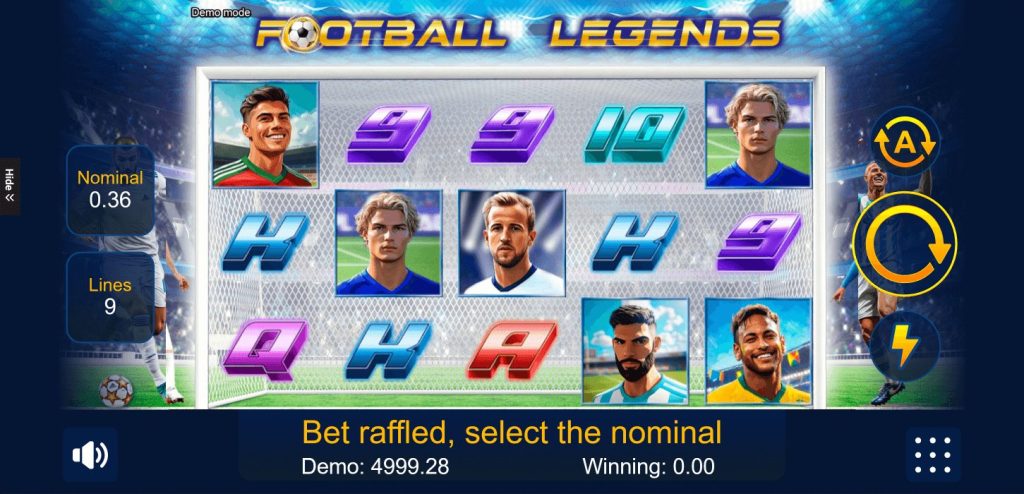 фудбалски онлајн слотови football legends