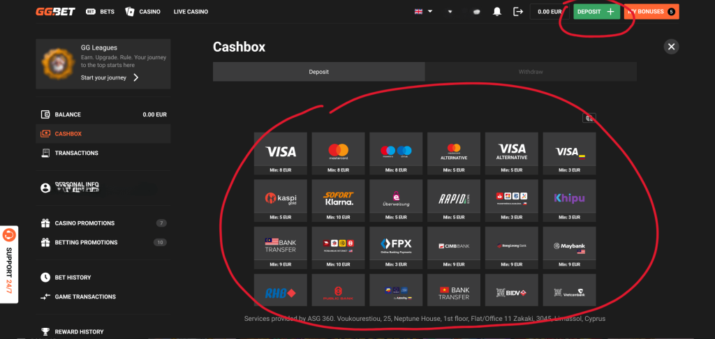 правење онлајн казино уплати избери метод чекор